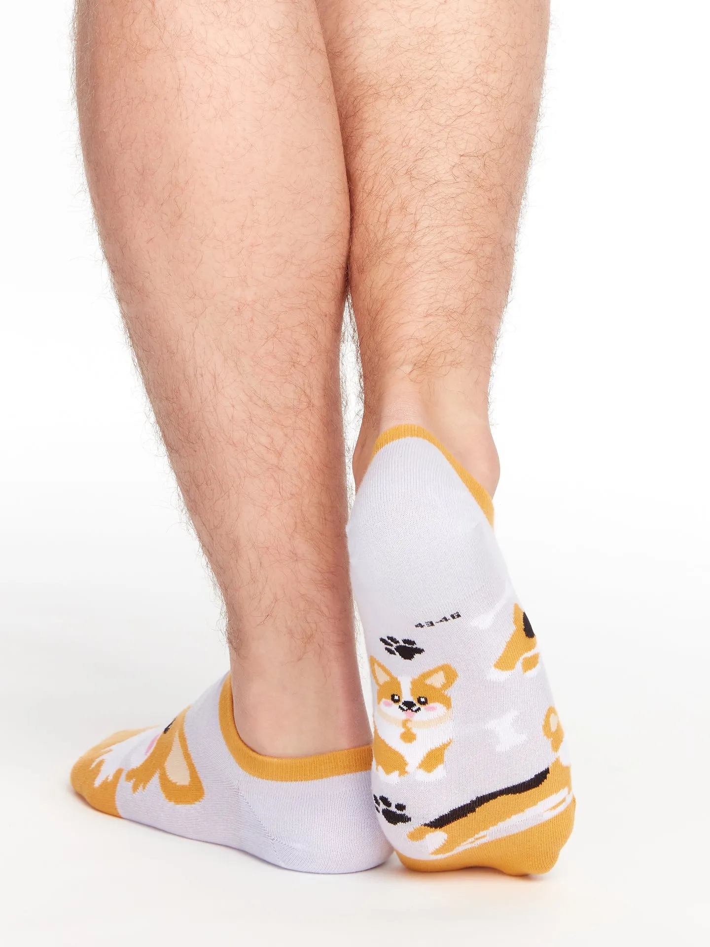 Lustige Sneakersocken Corgi-Hund - Image 3