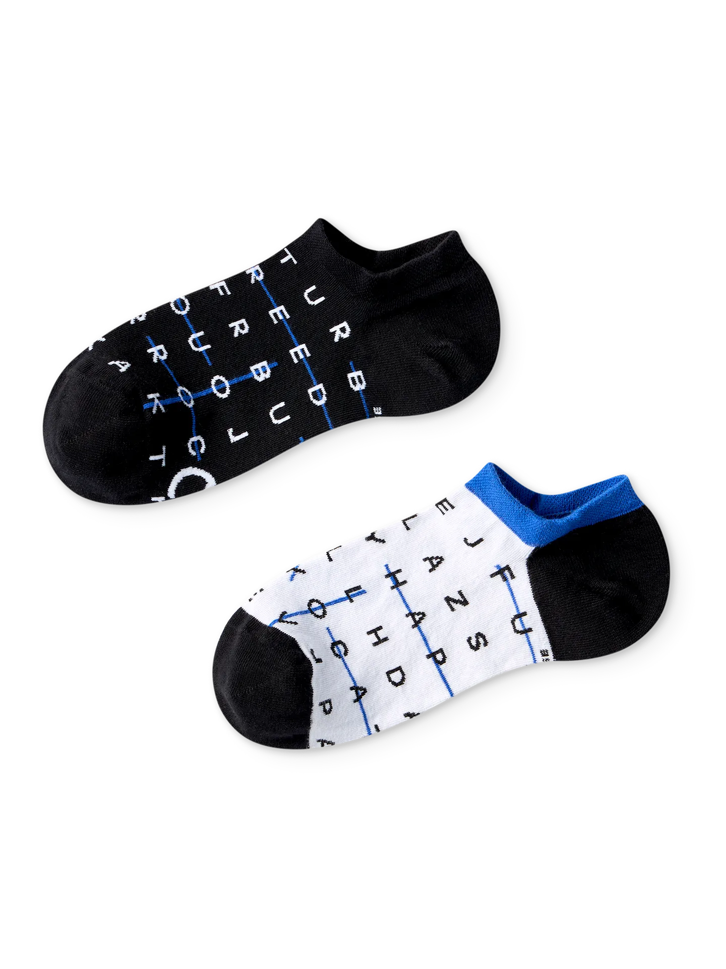 Lustige Sneakersocken Kreuzworträtsel