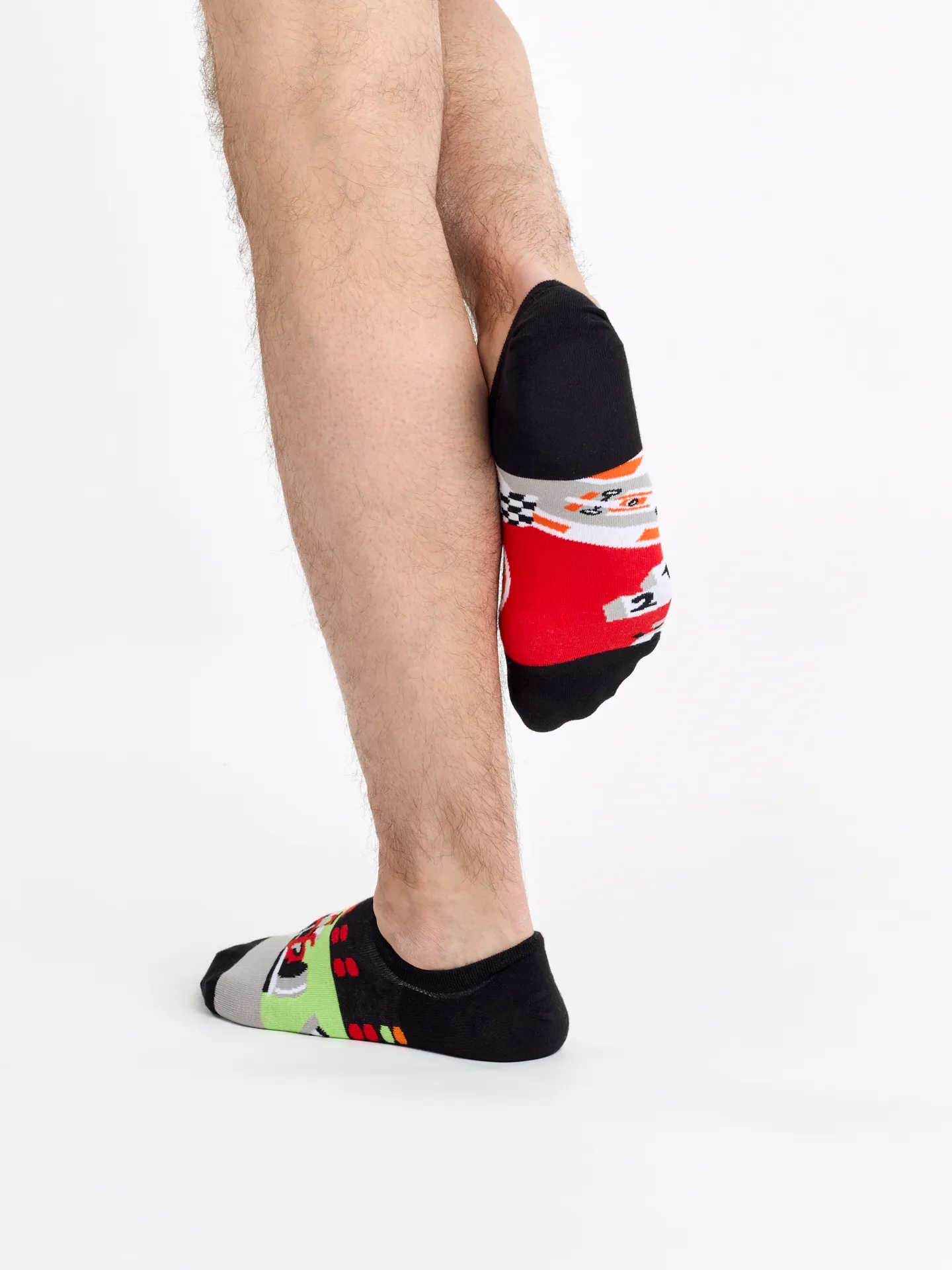 Lustige Sneakersocken Formel-Rennen - Image 3