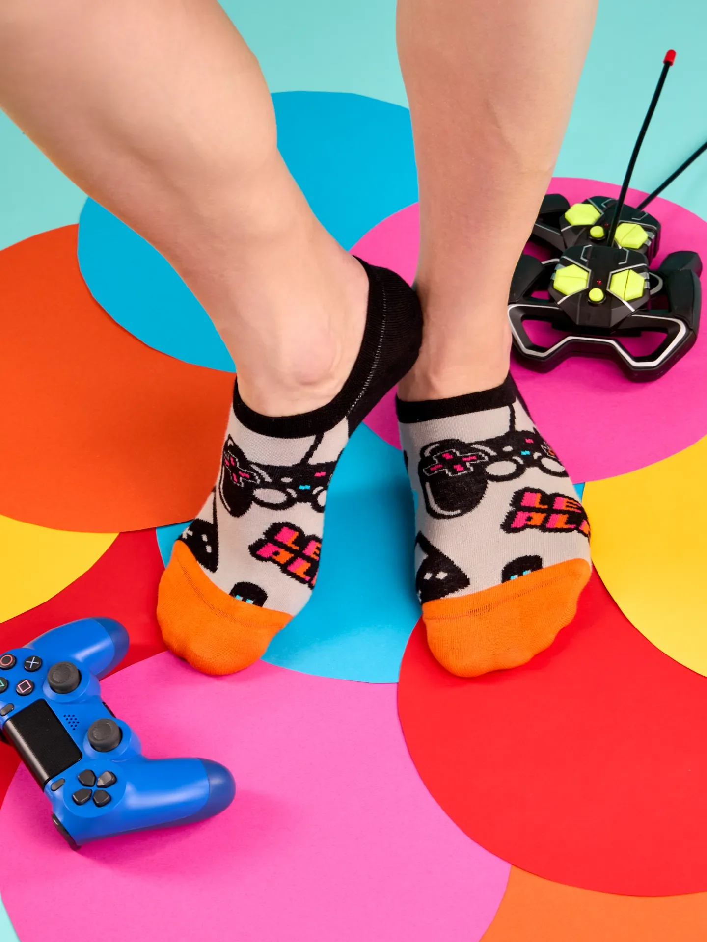 Lustige Sneakersocken Spieler - Image 4