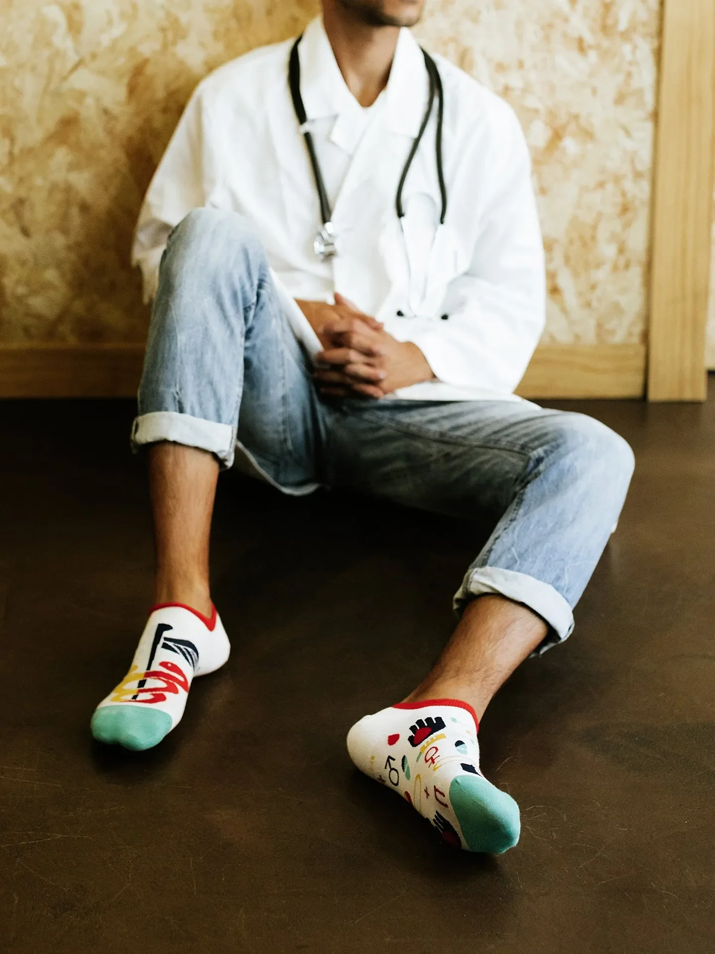Lustige Sneakersocken Gesundheit - Image 5