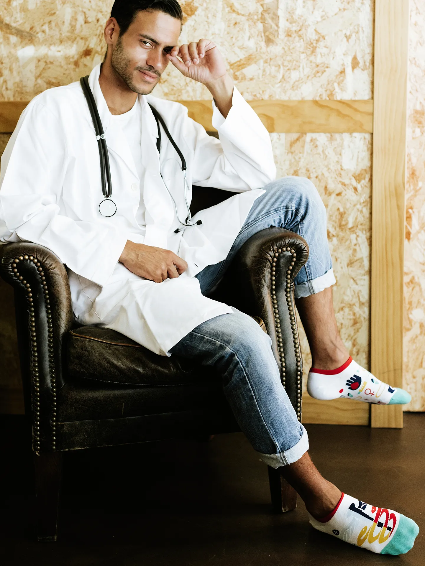 Lustige Sneakersocken Gesundheit - Image 3