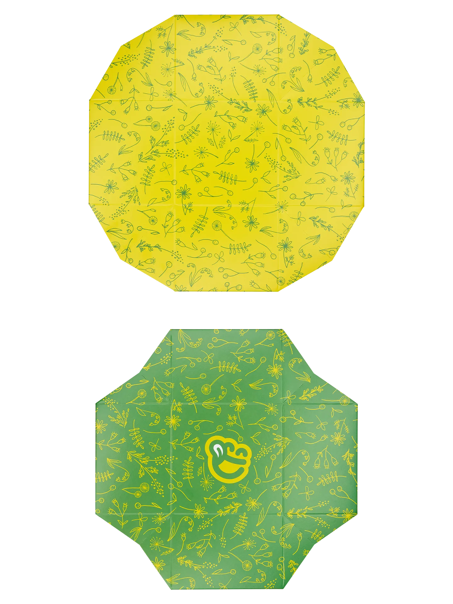 Quadratische Geschenkbox Frühlingsblumen - Image 3
