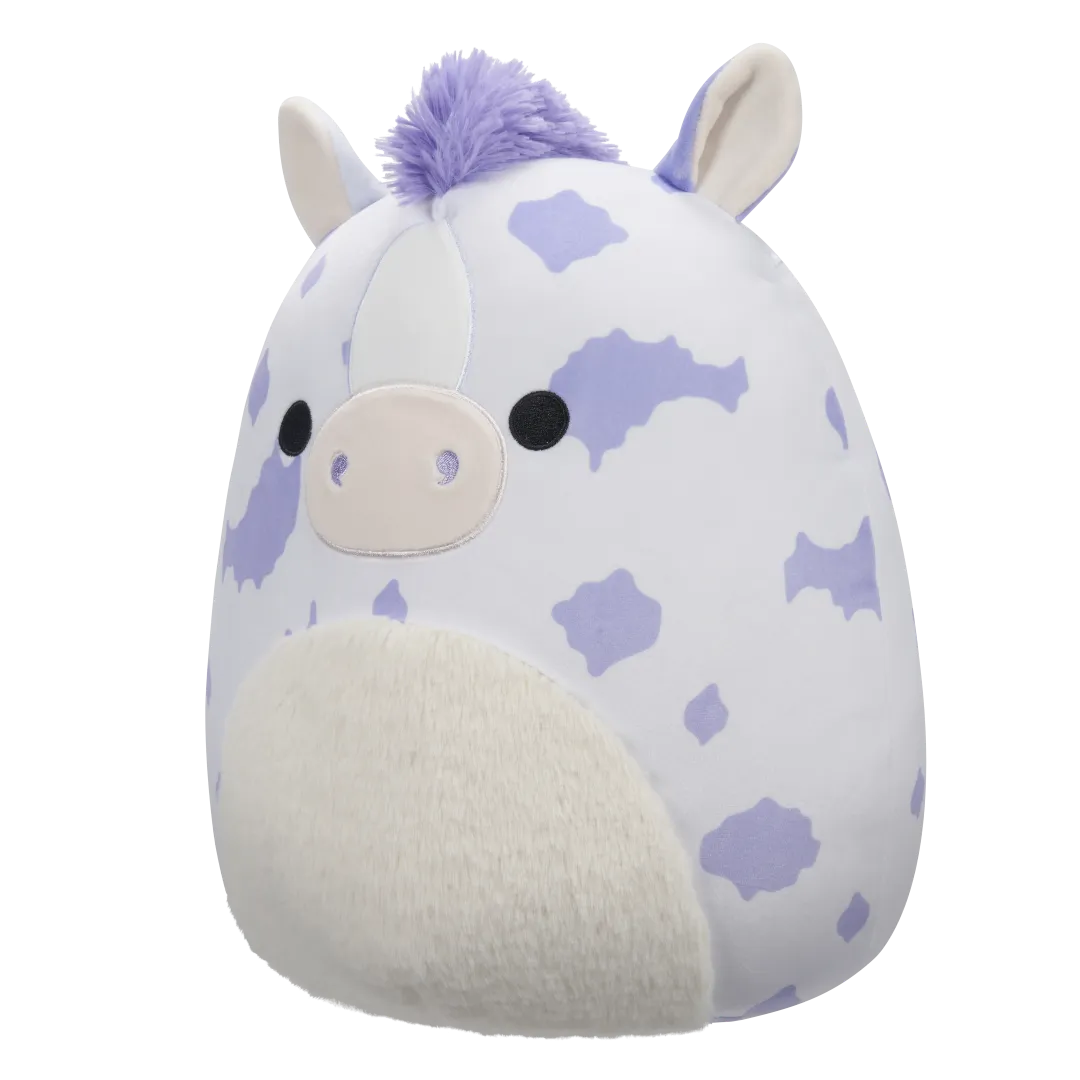 Squishmallows Abelita das lavendelfarbene Appaloosa-Pferd, 30 cm - Image 2