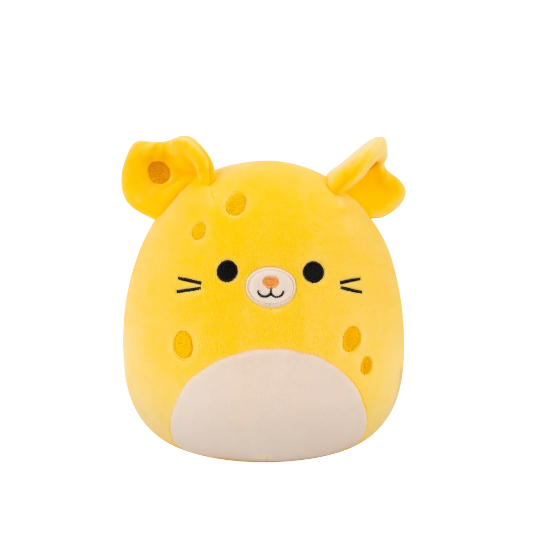 Squishmallows Amelia die gelbe Käsemaus, 35 cm