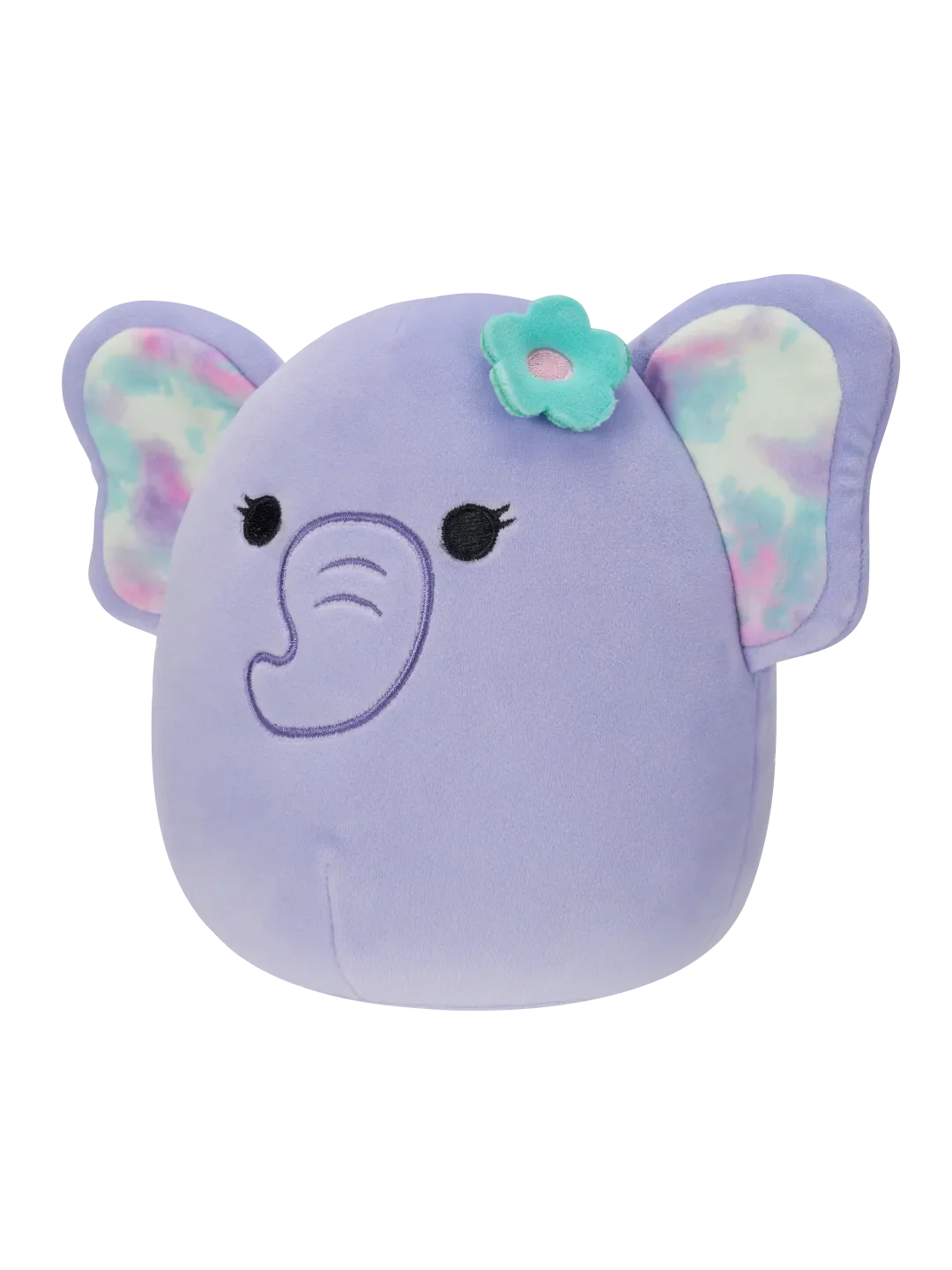 Squishmallows Anjali der lila Elefant mit Blumen-Pin, 20 cm - Image 2