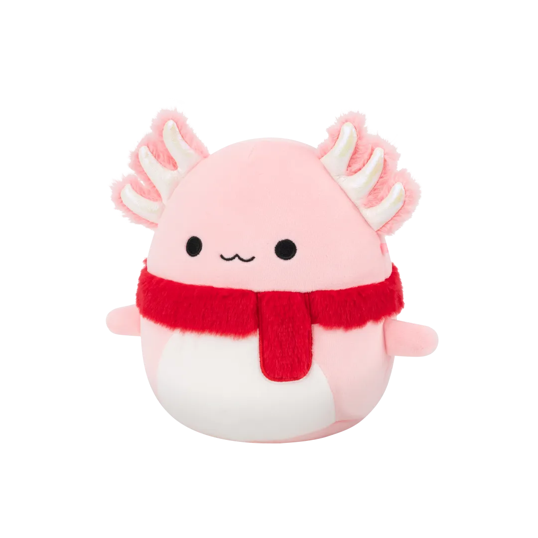 Squishmallows Archie der rosa Axolotl mit flauschigem Schal, 30 cm - Image 3