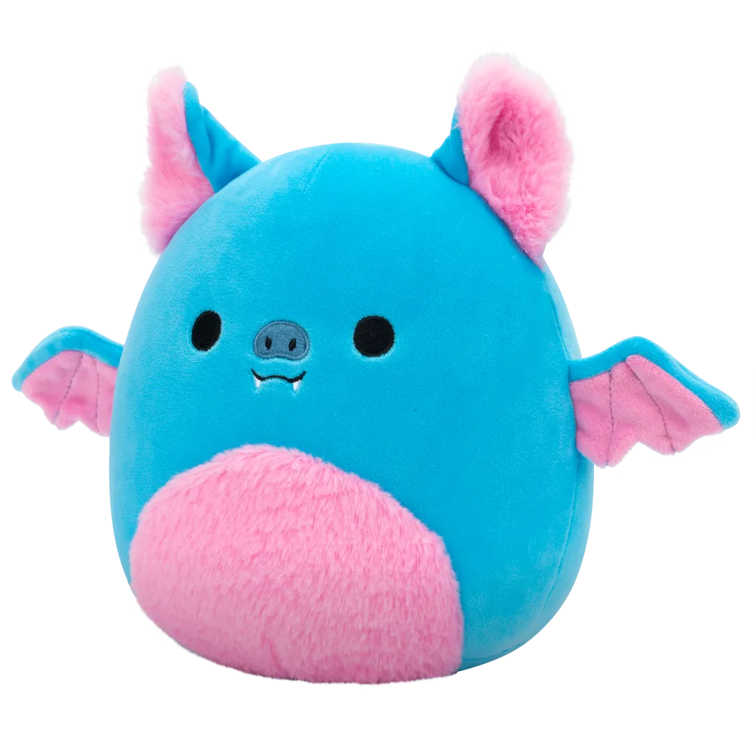 Squishmallows Boyle die blaue Fruchtfledermaus mit rosa Bauch, 20 cm - Image 2