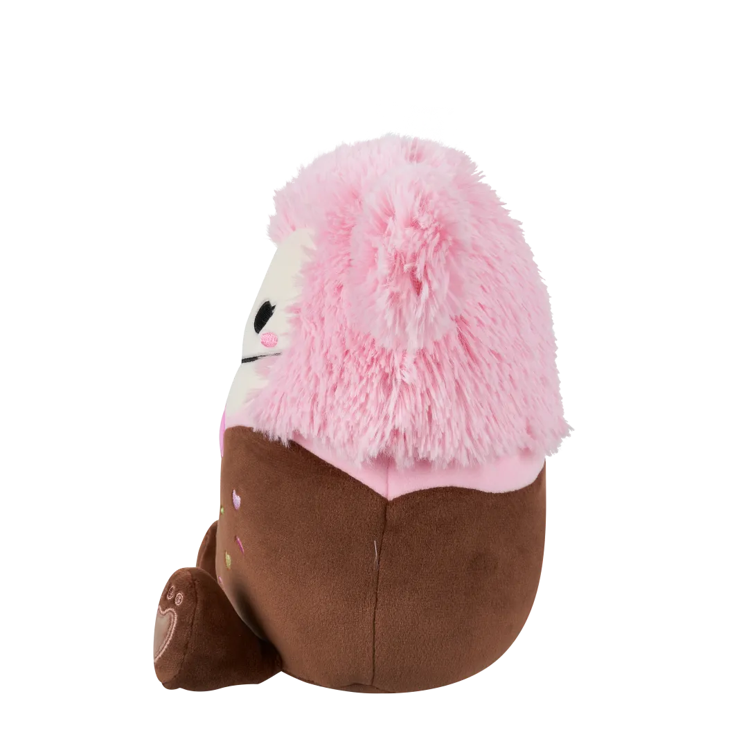 Squishmallows Brina der in Schokolade getauchte rosa Bigfoot mit rosa Fliege, 20 cm - Image 3