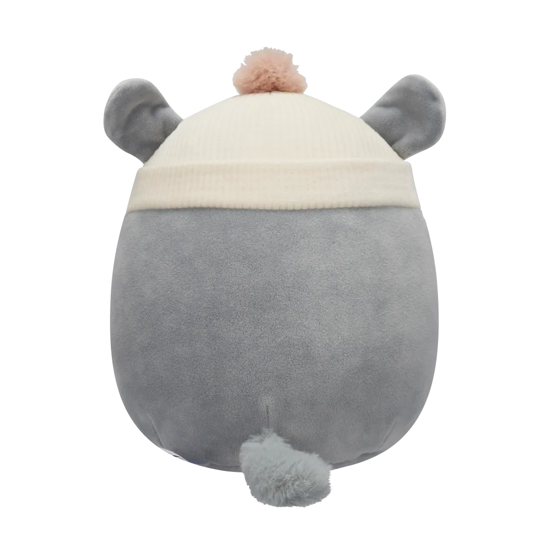 Squishmallows Camilo das graue Chinchilla mit brauner Beanie, 20 cm - Image 2