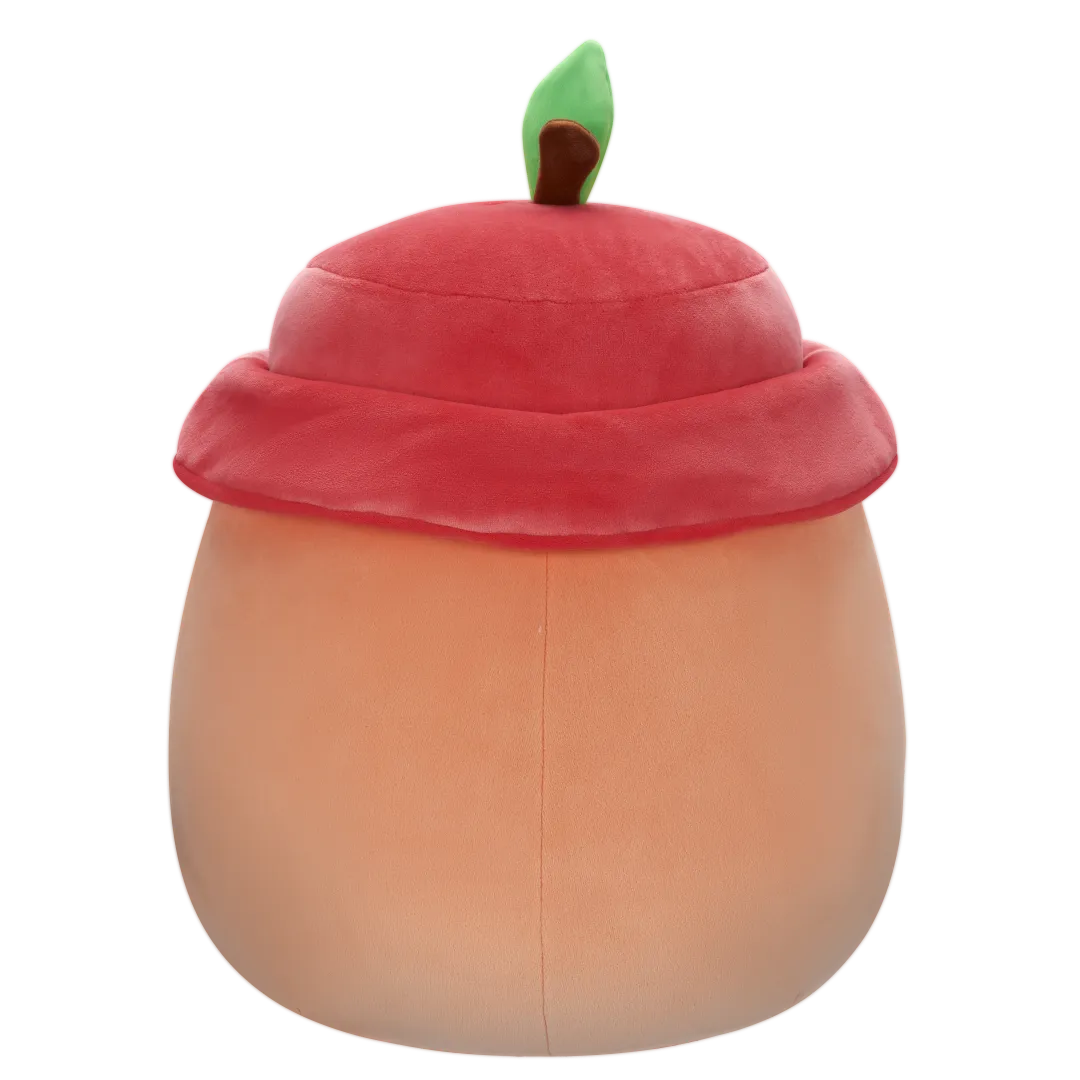 Squishmallows Celia die Orangenscheibe mit rotem Fischerhut, 30 cm - Image 3