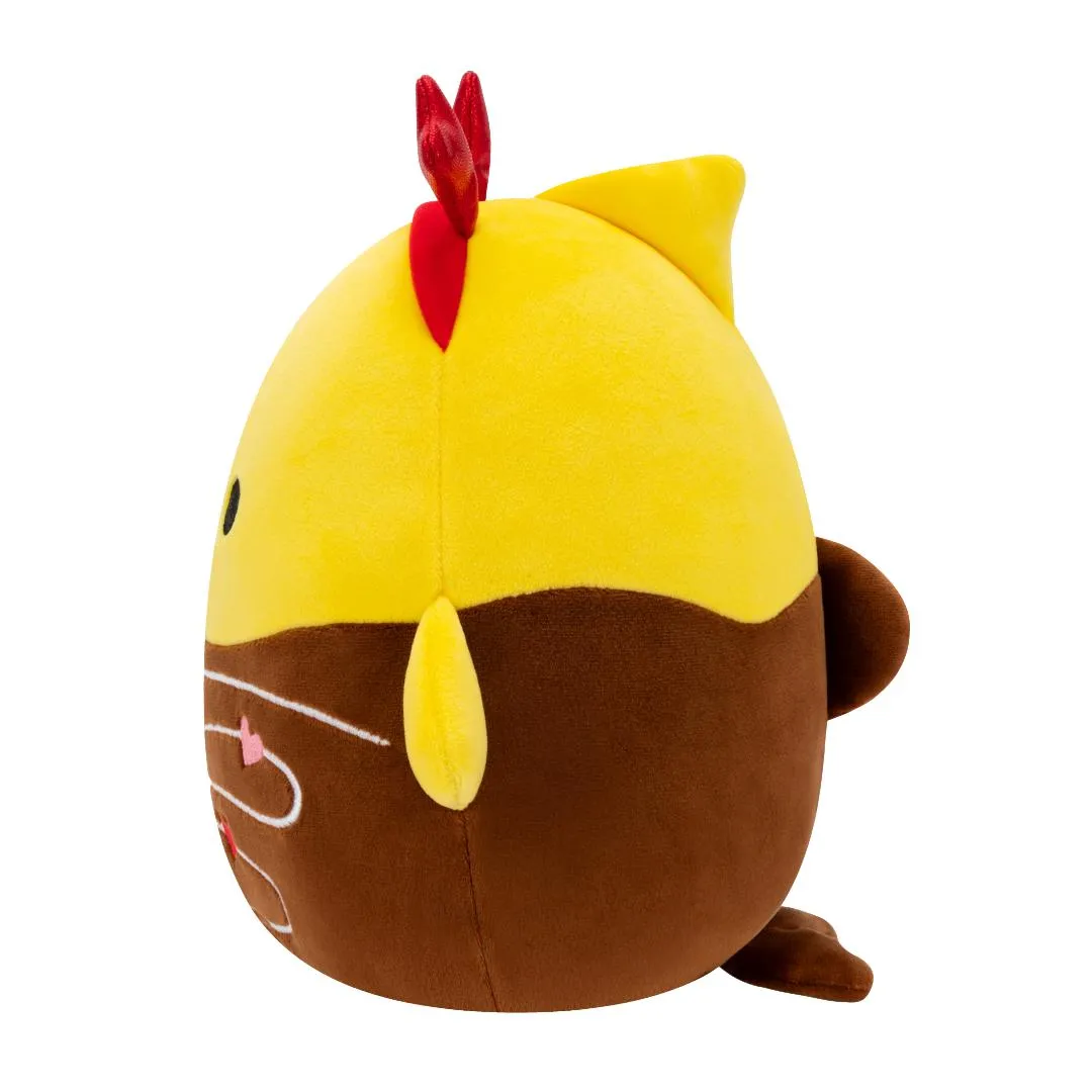 Squishmallows Chandler der gelbe Hai mit Schokoladenüberzug, 20 cm - Image 3