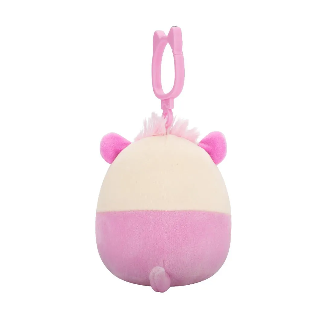 Squishmallows Clip-On Chambless das rosa Opossum, 9 cm - Image 4