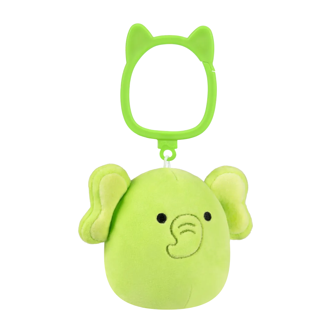 Squishmallows Schlüsselanhänger Franky der limettengrüne Elefant, 9 cm - Image 2