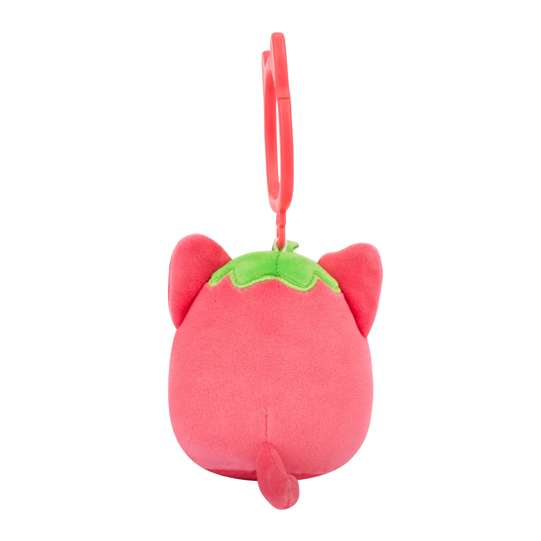 Squishmallows Schlüsselanhänger Olma die Erdbeer-Katze, 9 cm - Image 4