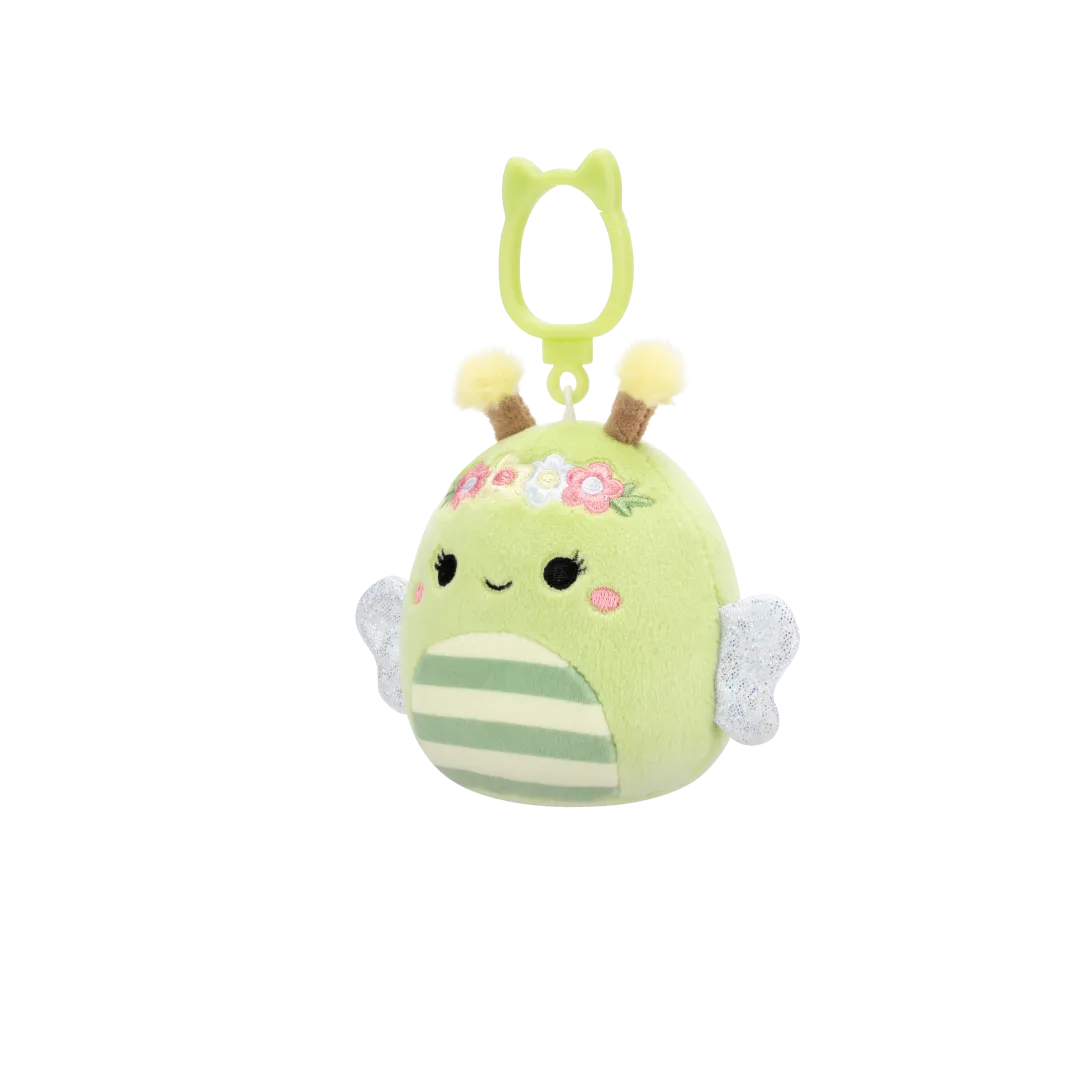 Squishmallows Clip-On Sybil die grüne Biene, 9 cm - Image 4