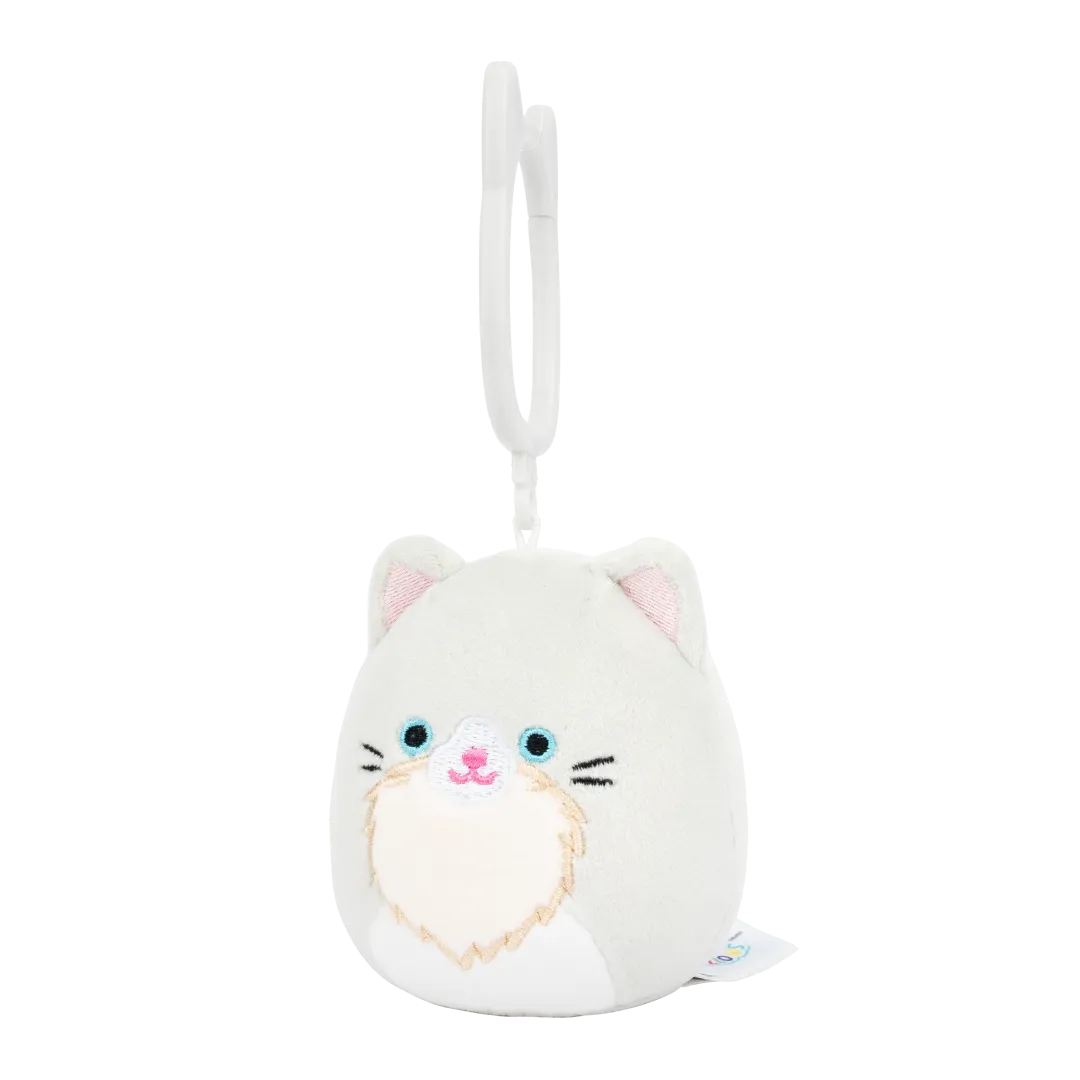 Squishmallows Schlüsselanhänger Zachariah die Angora-Katze, 9 cm - Image 4