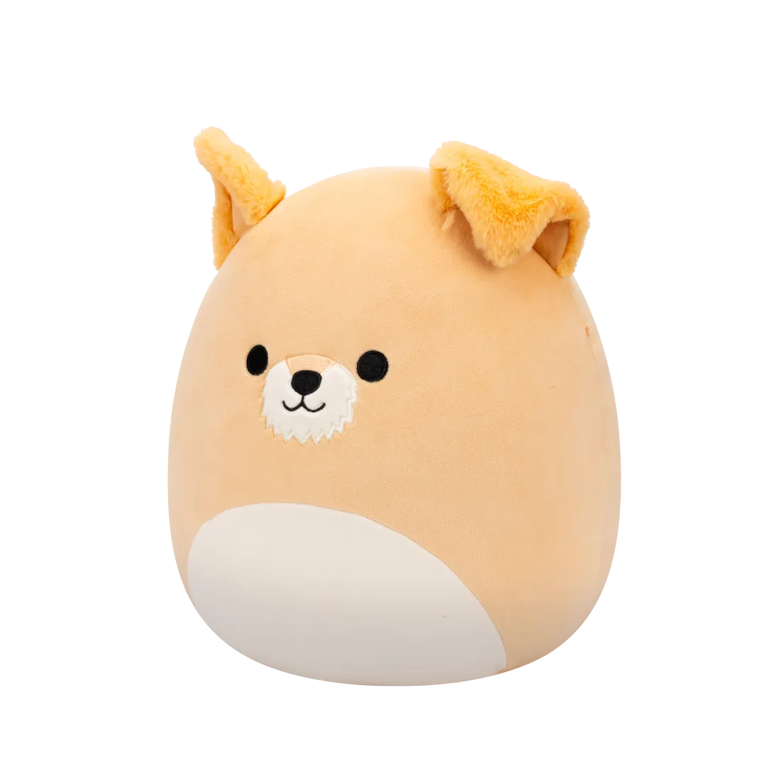 Squishmallows Cooper der braune Hund mit weißem Bauch, 30 cm - Image 2