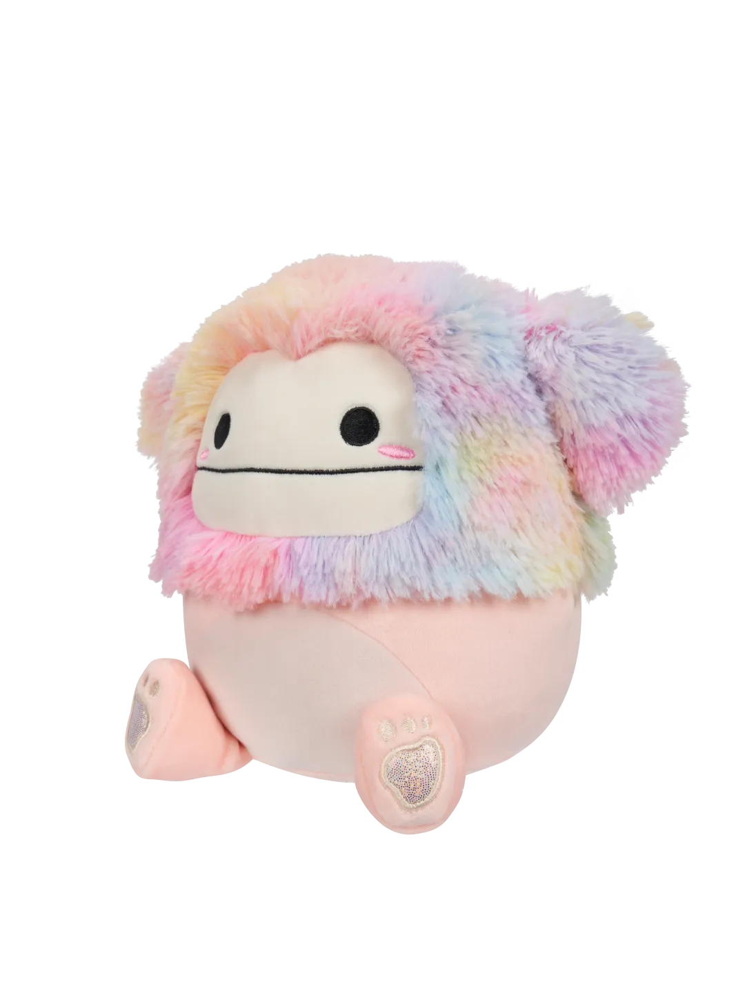 Squishmallows Diane der Pfirsich-Bigfoot mit Regenbogenhaar, 20 cm - Image 2