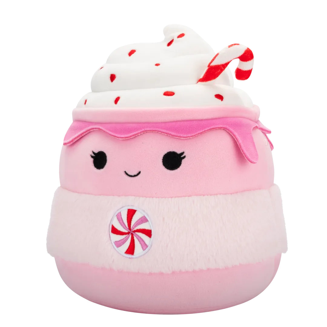 Squishmallows Ethel die rosa Zuckerstange Heiße Schokolade, 20 cm - Image 2