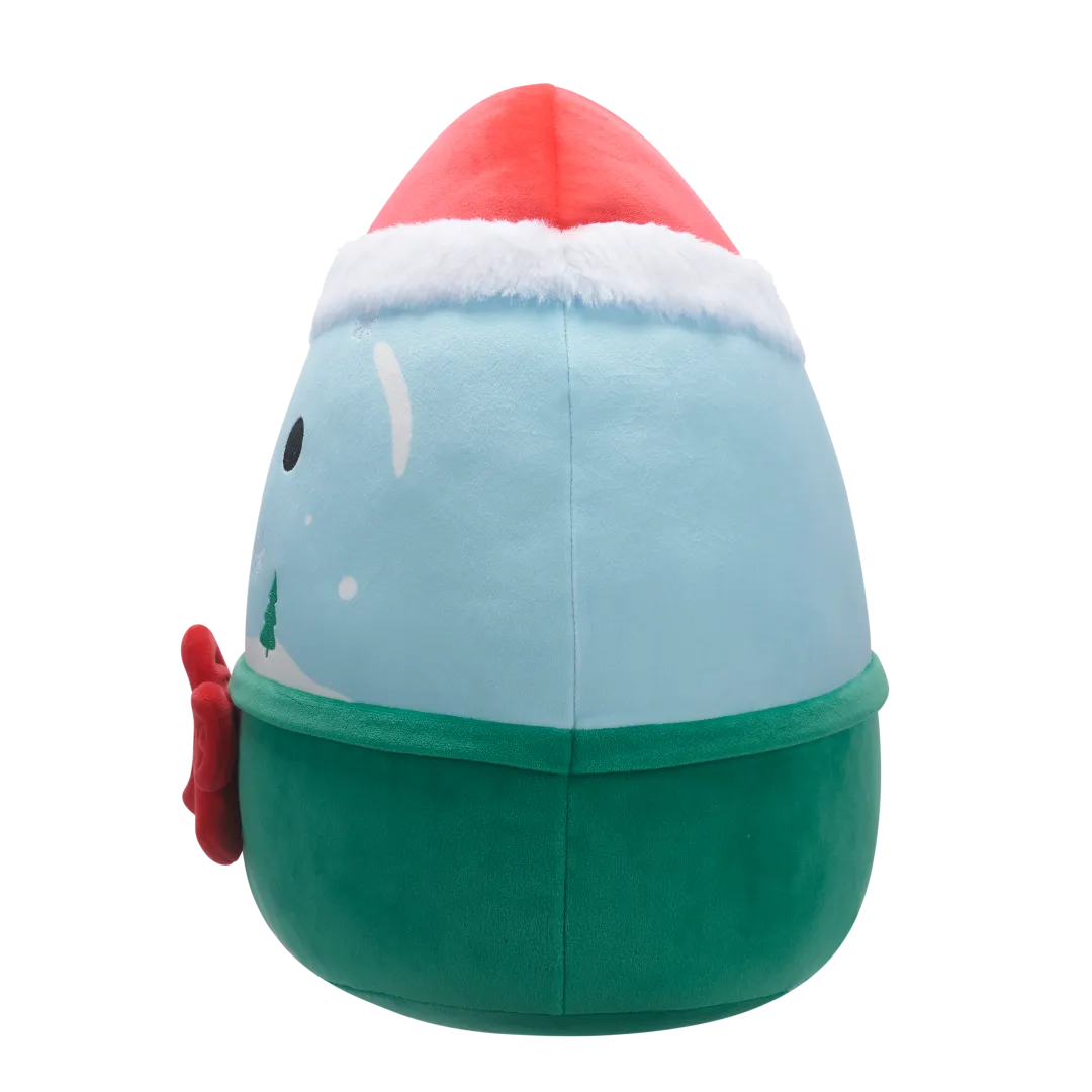 Squishmallows Ezekiel die Weihnachtsschneekugel, 20 cm - Image 2