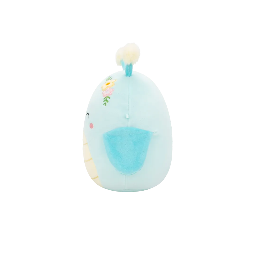 Squishmallows Giles der zwinkernde blaue Grashüpfer mit Blumen, 20 cm - Image 4