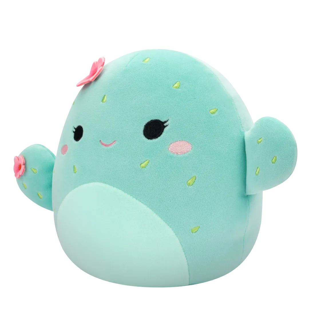 Squishmallows Graciela der Minzfasskaktus mit rosa Blüten, 20 cm - Image 2