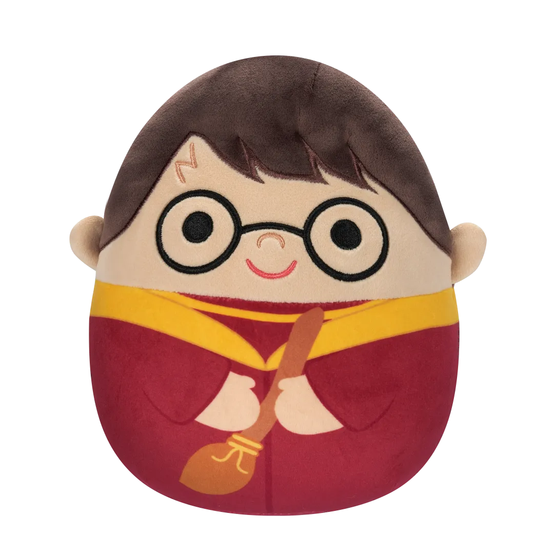 Squishmallows Harry Potter in Quidditch-Roben, 20 cm