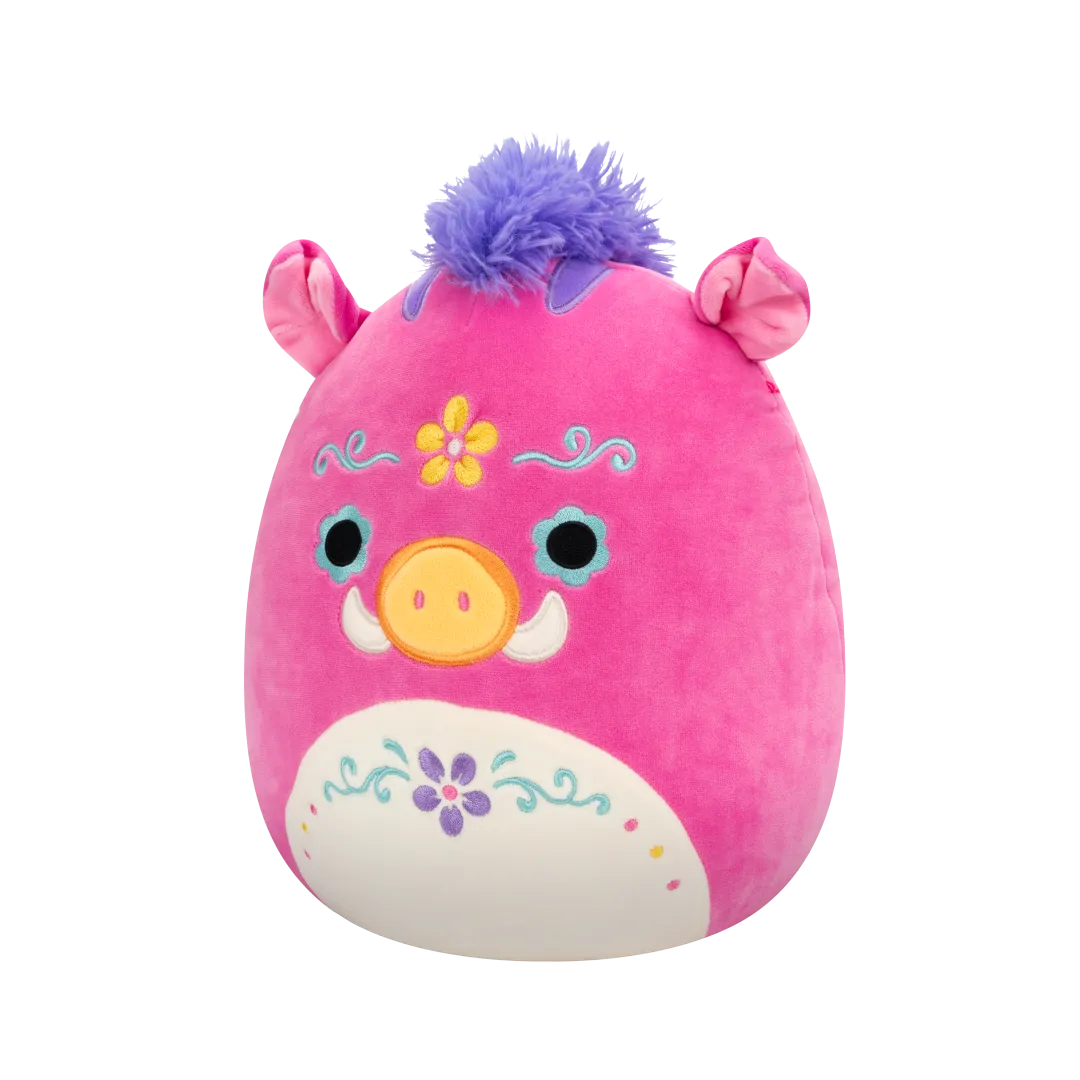 Squishmallows Horacio das rosa Day of the Dead Wildschwein, 20 cm - Image 2
