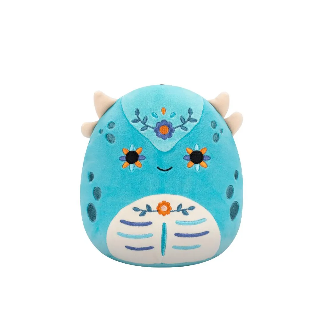 Squishmallows Janicza der blaugrüne Day of the Dead Ankylosaurus, 20 cm