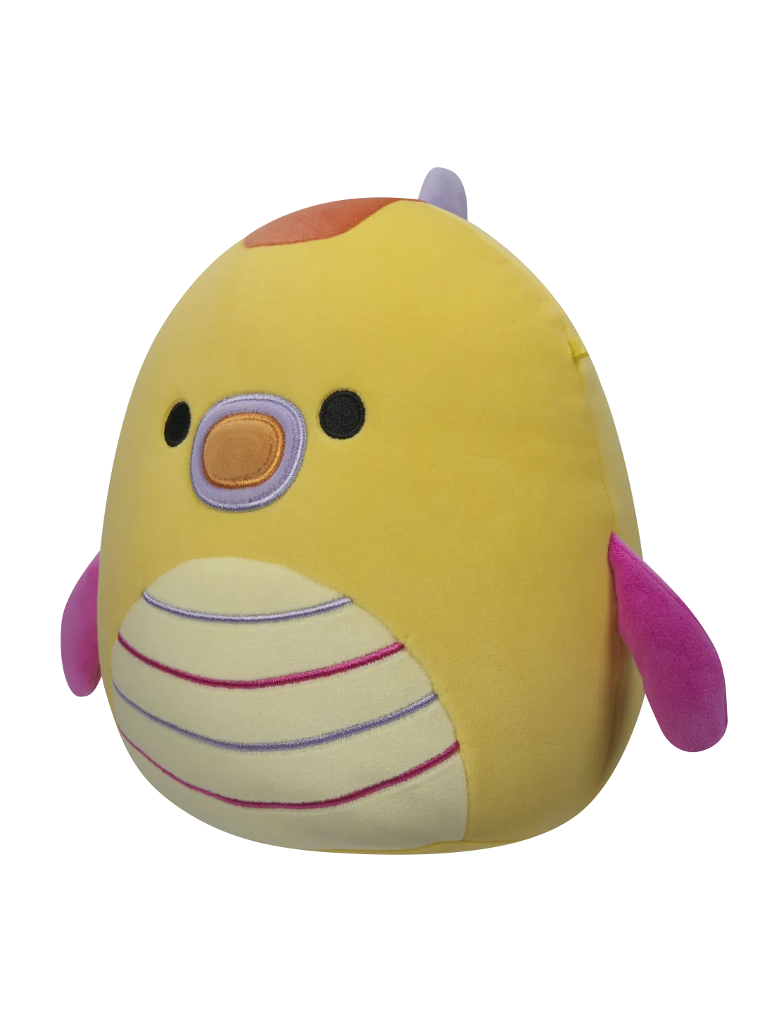Squishmallows Leif der gelbe Seedrache mit gestreiftem Bauch, 20 cm - Image 2