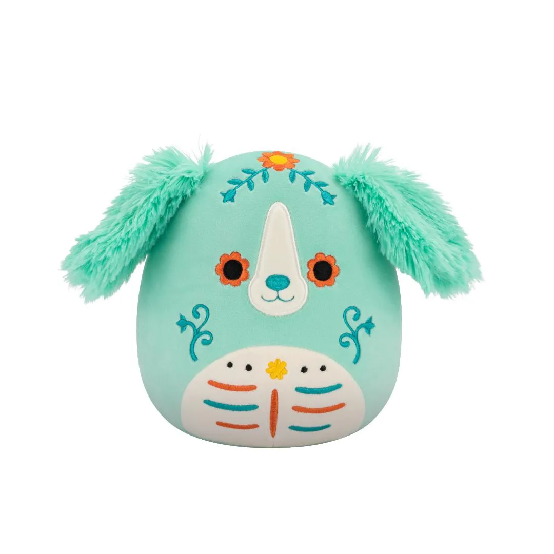 Squishmallows Lisbeth der mintgrüne Day of the Dead Retriever, 20 cm