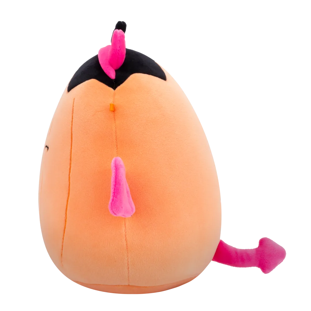 Squishmallows Margie - Pastelloranger Kürbis in rosa Teufelskostüm, 20 cm - Image 3