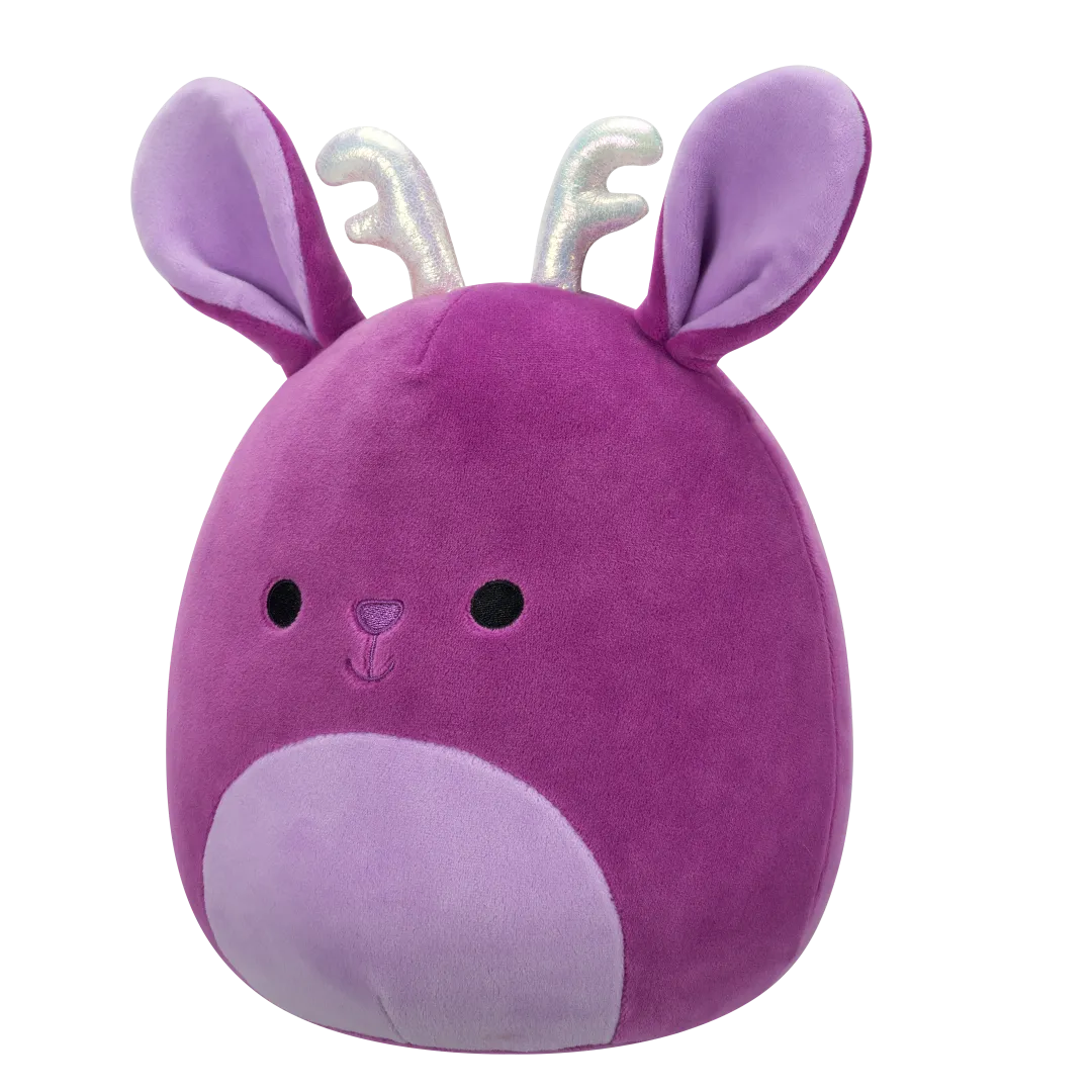 Squishmallows Maria Del Mar die lila Schakalope mit funkelndem Geweih, 20 cm - Image 2