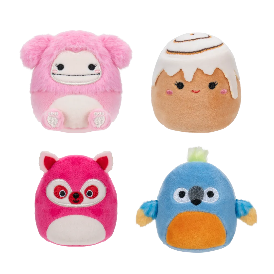Squishmallows Micromallows 4er-Pack – Chanel, Brina, Lucia, Tenise - Image 7