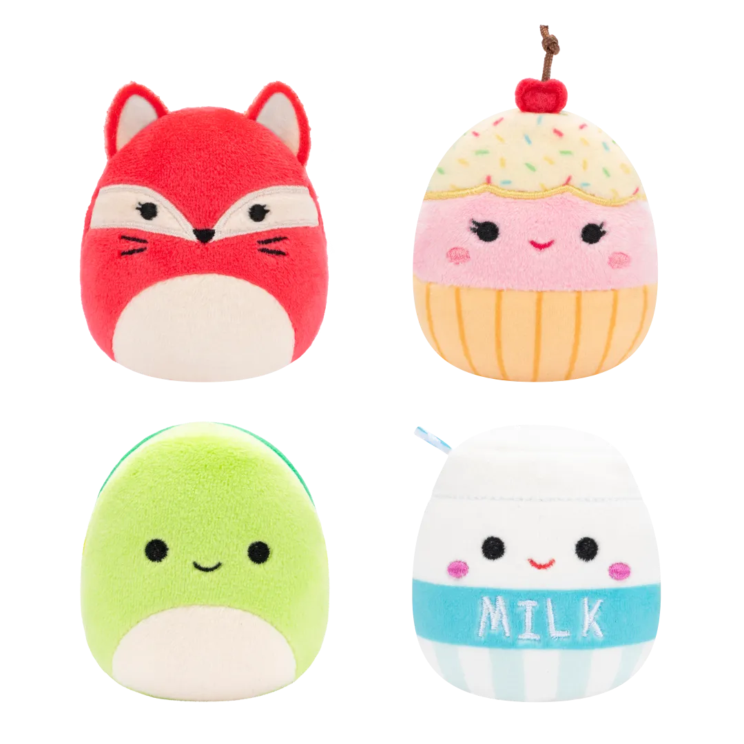 Squishmallows Micromallows 4er-Pack – Fifi, Henry, Melly, Clara - Image 2