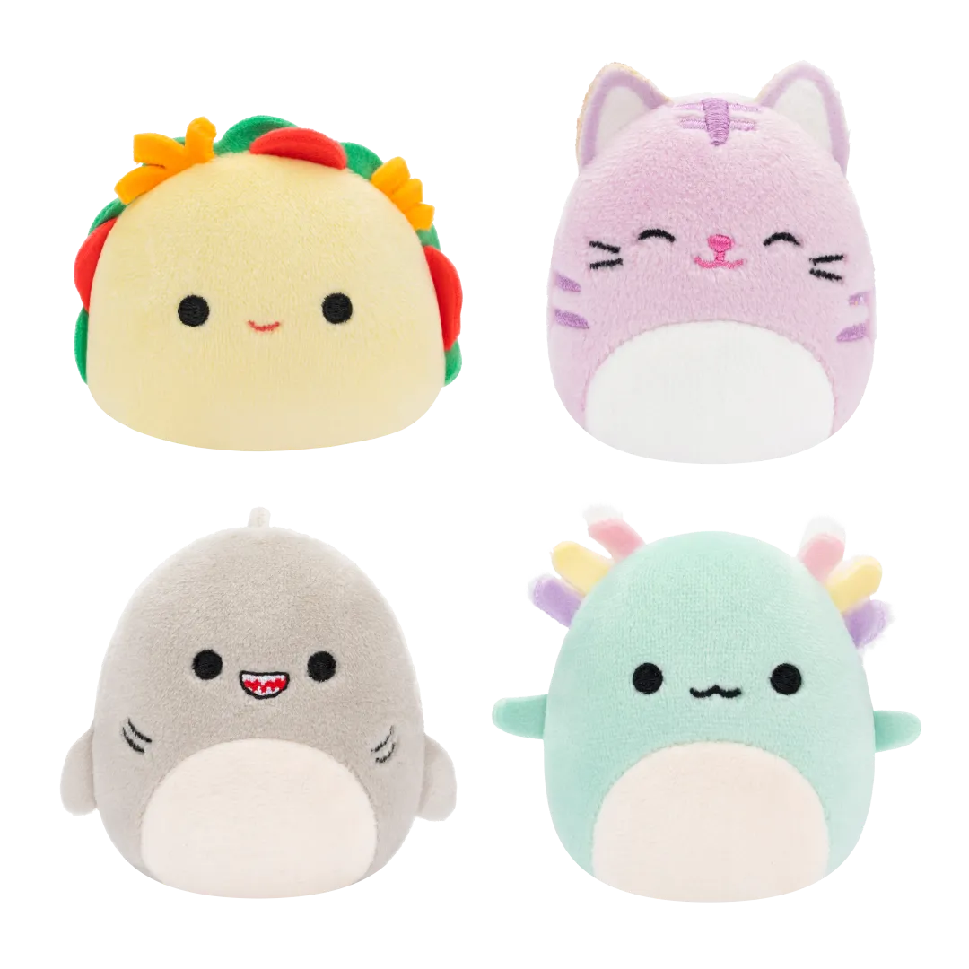 Squishmallows Micromallows 4er-Pack – Gordon, Tex, Tabitha, Irina - Image 5