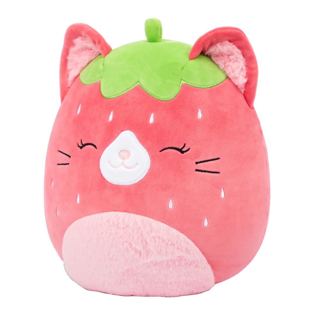 Squishmallows Olma die Erdbeer-Katze, 13 cm - Image 3