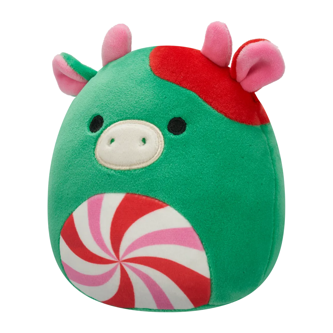 Squishmallows Ruben die grüne Kuh mit Wirbelbauch, 20 cm - Image 4