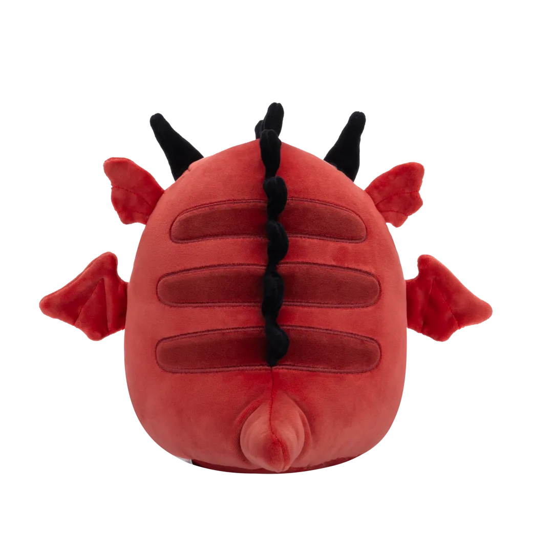 Squishmallows Salami der rote Drache mit wütenden Augen und glitzerndem Bauch, 20 cm - Image 3