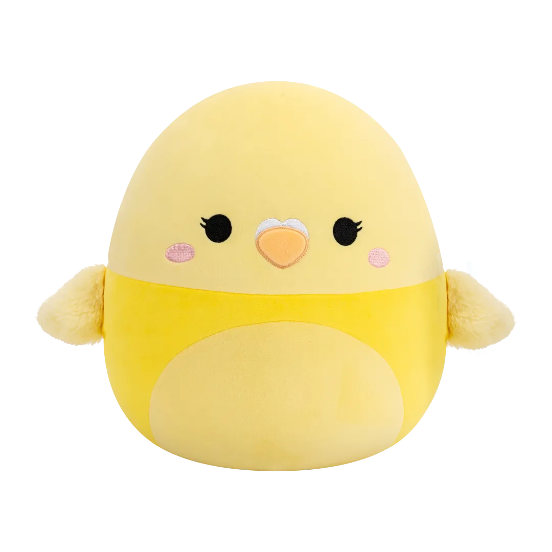 Squishmallows Shayna der gelbe Wellensittich, 30 cm