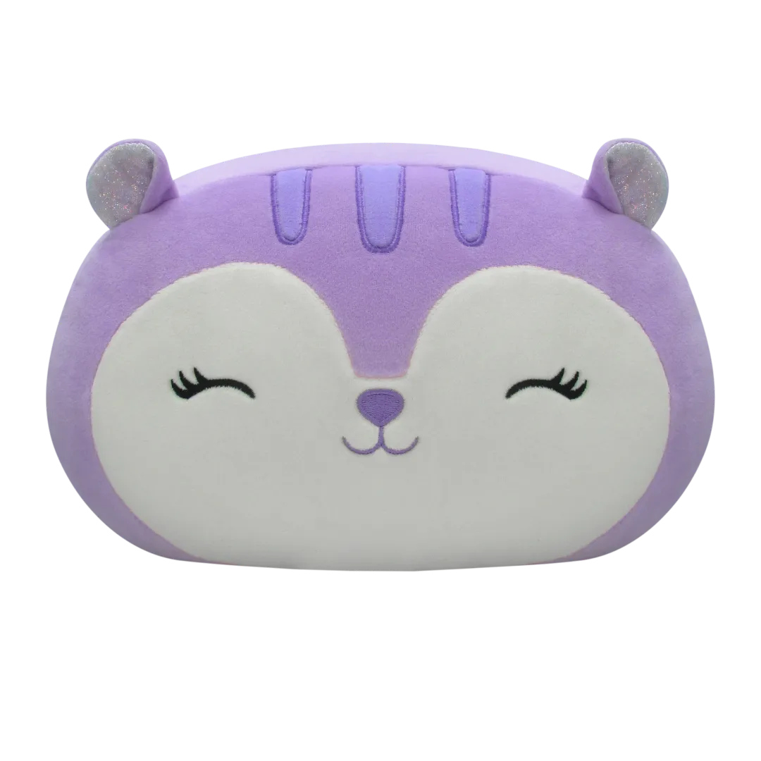 Squishmallows Stackables Sydnee das lavendelfarbene Eichhörnchen, 30 cm