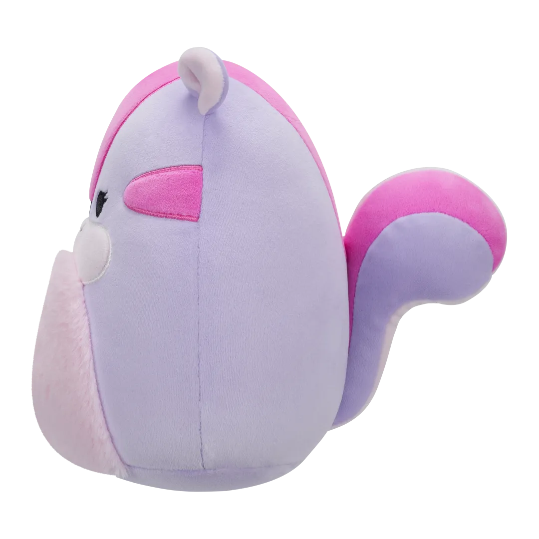 Squishmallows Tamara das lila und rosa Streifenhörnchen, 20 cm - Image 4