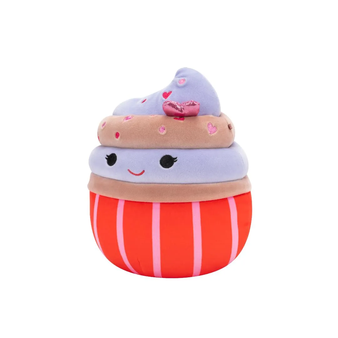Squishmallows Tess der Schokoladen-Cupcake mit gewirbeltem Zuckerguss und Streuseln, 20 cm - Image 2