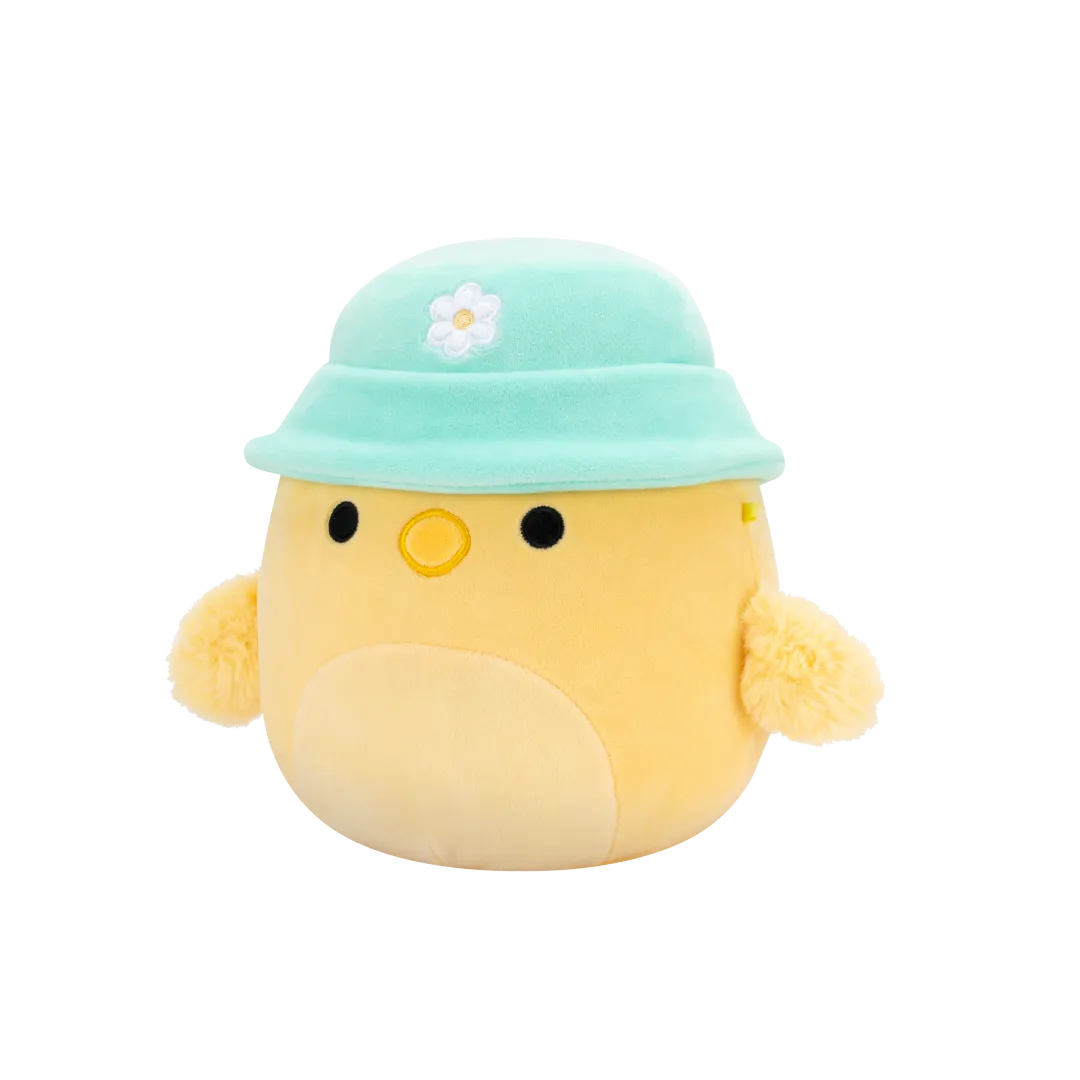 Squishmallows Triston das gelbe Küken mit mintfarbenem Eimerhut, 20 cm - Image 2