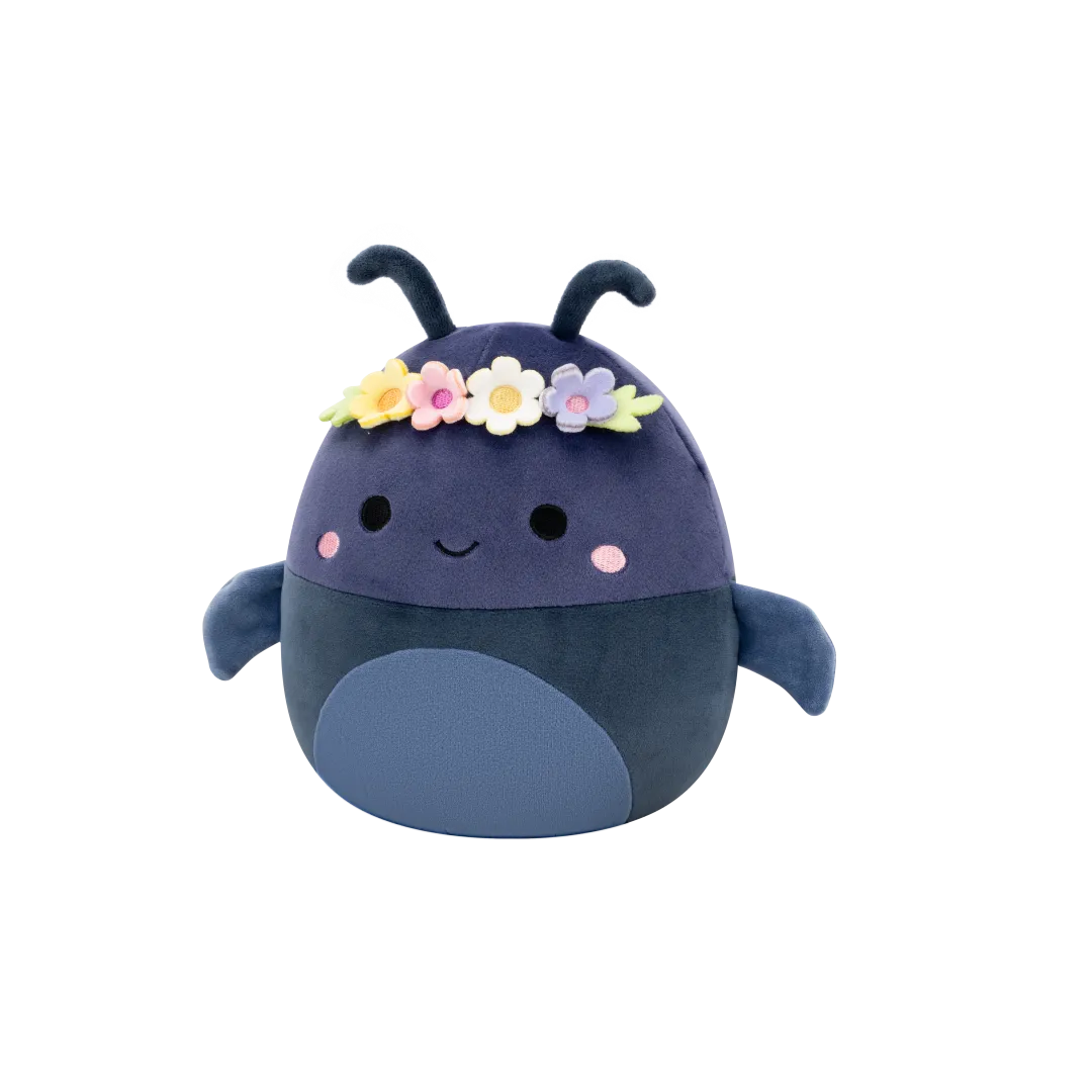 Squishmallows Tyrone der Marine-Mistkäfer mit Blumenkrone, 20 cm - Image 3