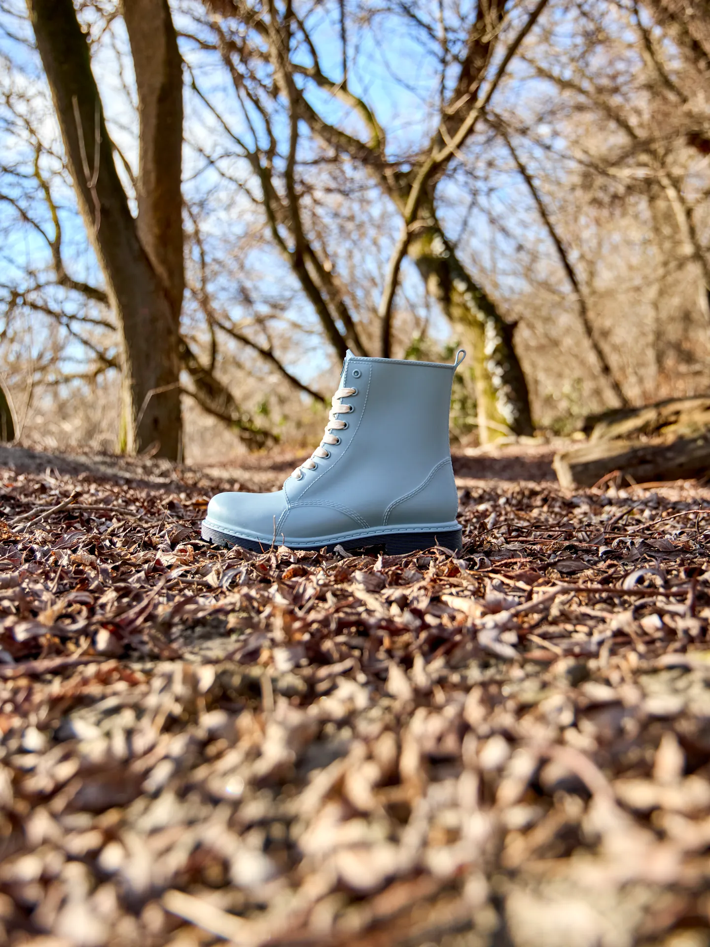 Stahlblaue Regenstiefel für Frauen - Image 6