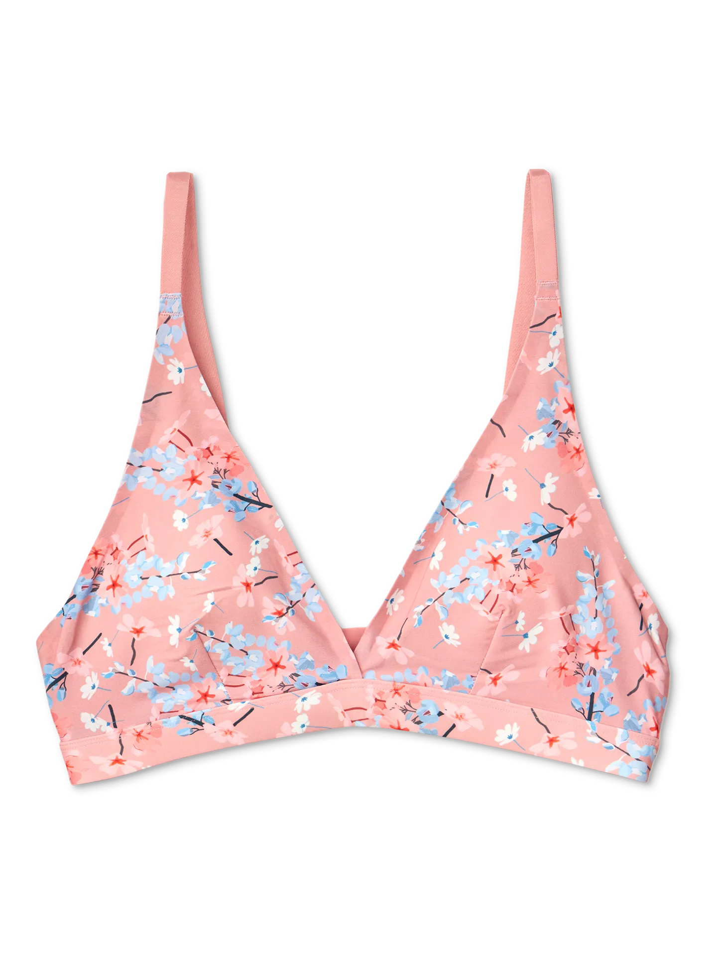 Nahtlose Bralette in Triangelform für Damen Blumenbeet