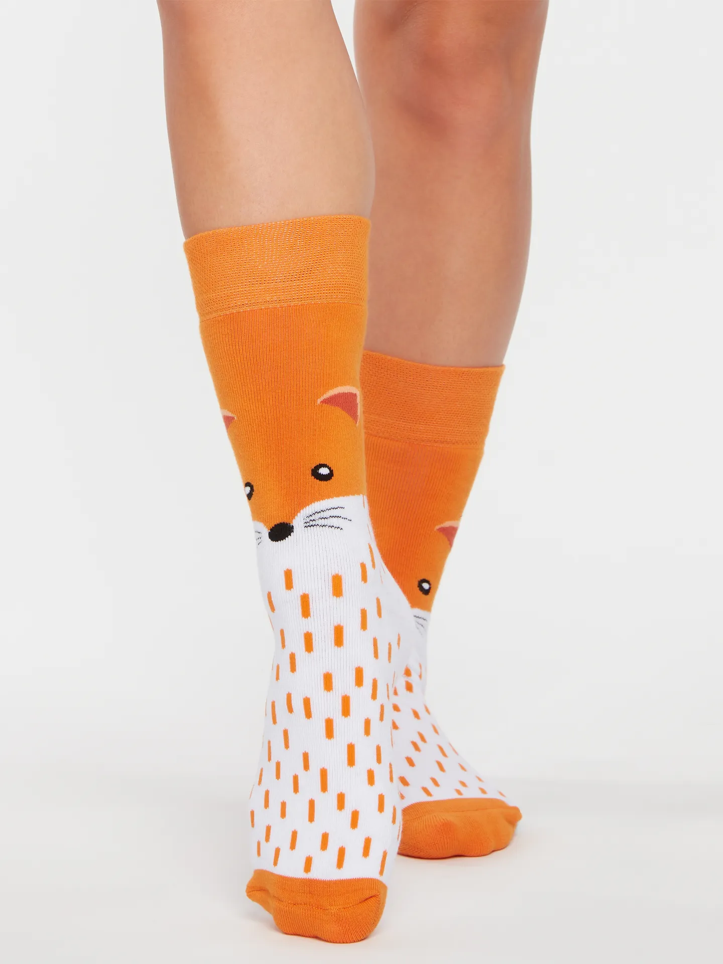 Lustige warme Socken Flauschiger Fuchs - Image 4