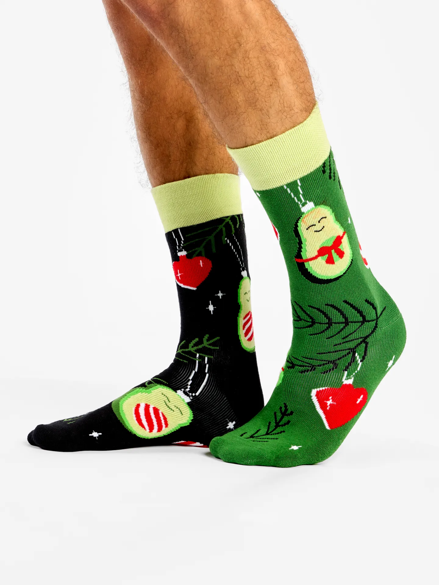 Lustige warme Socken Ferien-Avocado - Image 2
